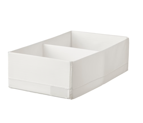 СТУК STUK Коробка с отделениями 20x34x10 см, белая