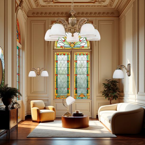 Подвесная люстра Reccagni Angelo L.8601/5