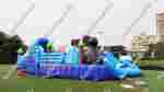 Надувной наземный аквапарк «Морское царство» 20*20*6 м