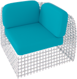 Модуль угловой, коллекция Санторини