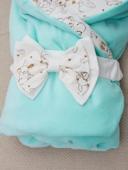 Конверт на выписку весна c костюмом