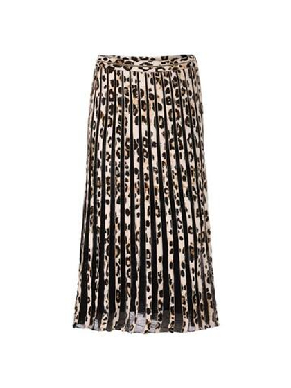Marc Cain Юбка плиссированная с фатиновыми вставками