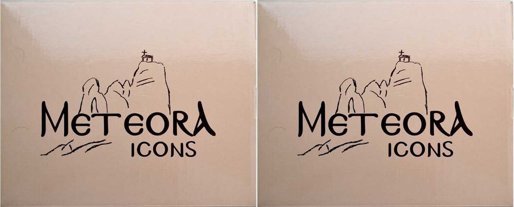 Венчальные иконы: Знамение Божия Матерь и Иисус Христос в серебре.