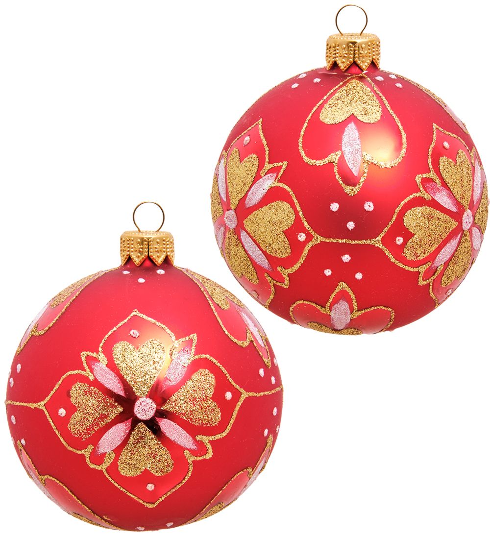 Элита НФШ-1104 Набор ел.украшений Шар 2шт «Диадема» 80 мм