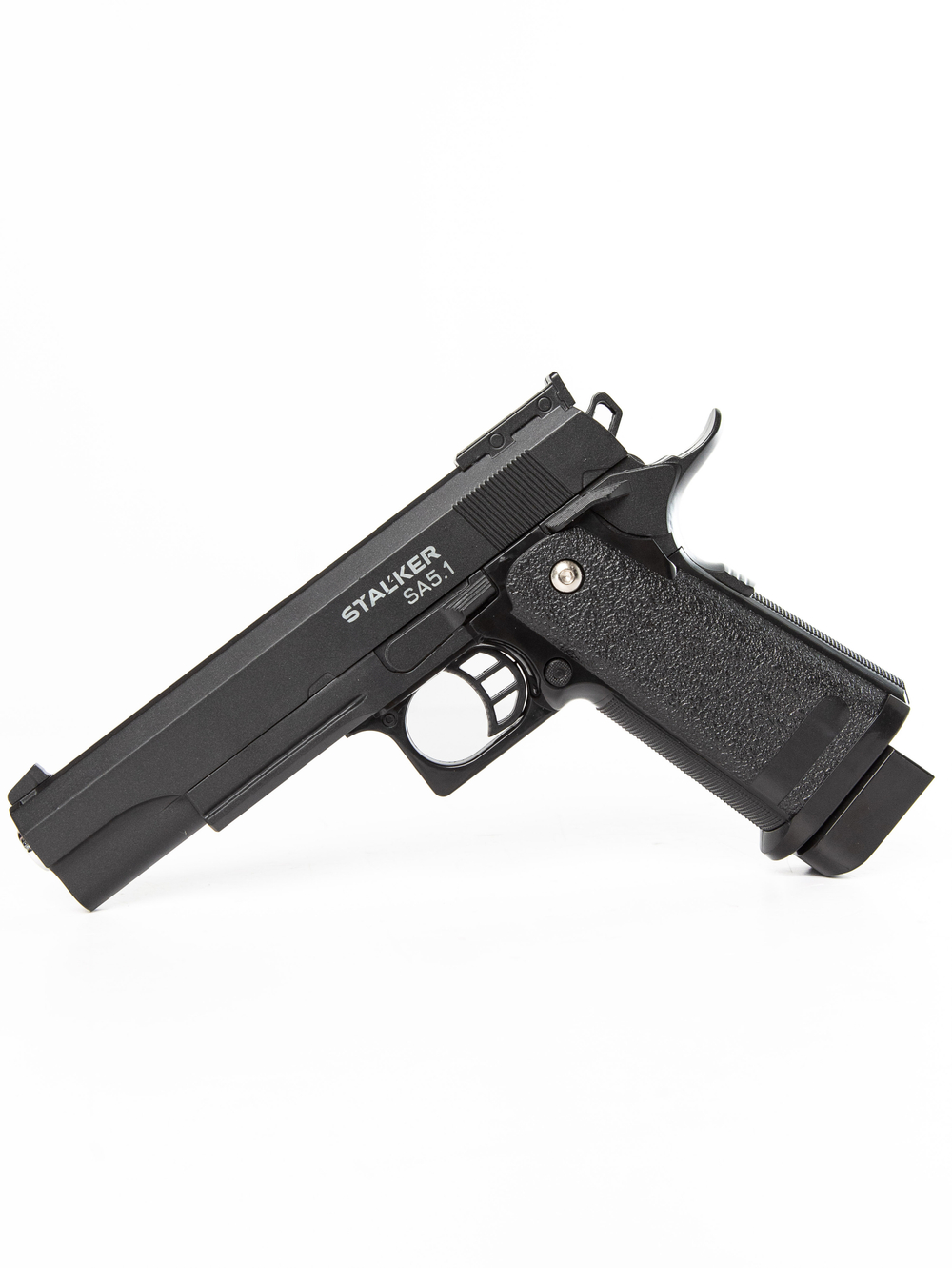 Пистолет пневм. Stalker SA5.1 Spring (аналог Hi-Capa 5.1), кал.6мм,мет.корп. маг.16 ш