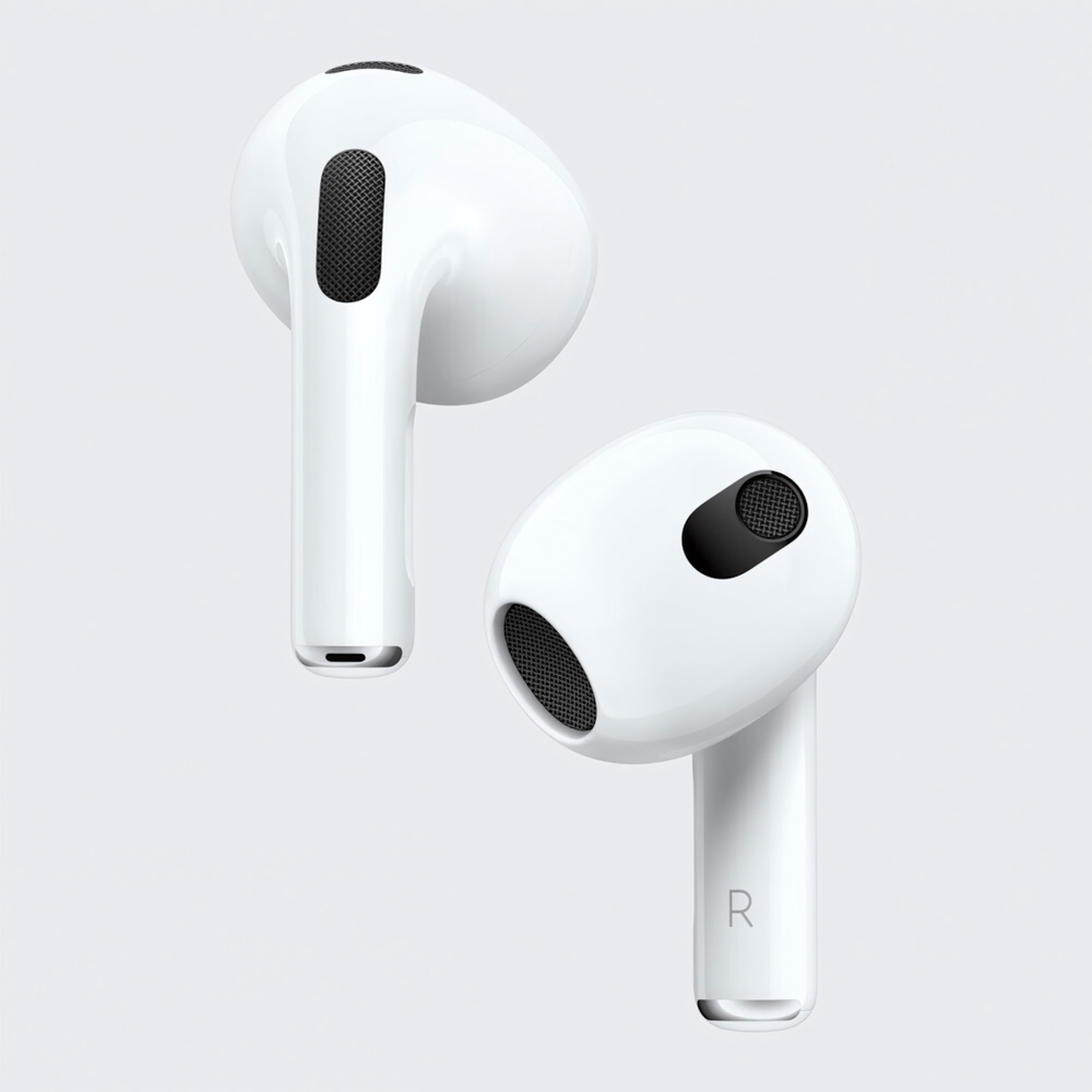 AirPods 3 ( чип 6973+Light Sensor ) Без Лого ( в твердой пластиковой ванночке )