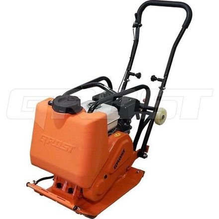 Виброплита бензиновая GROST VH 60 - [71 кг / 12 кН / Honda GX160]