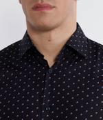 Рубашка H-HANK-kent-C1-214 BOSS BLACK - темно-синий(50508345)