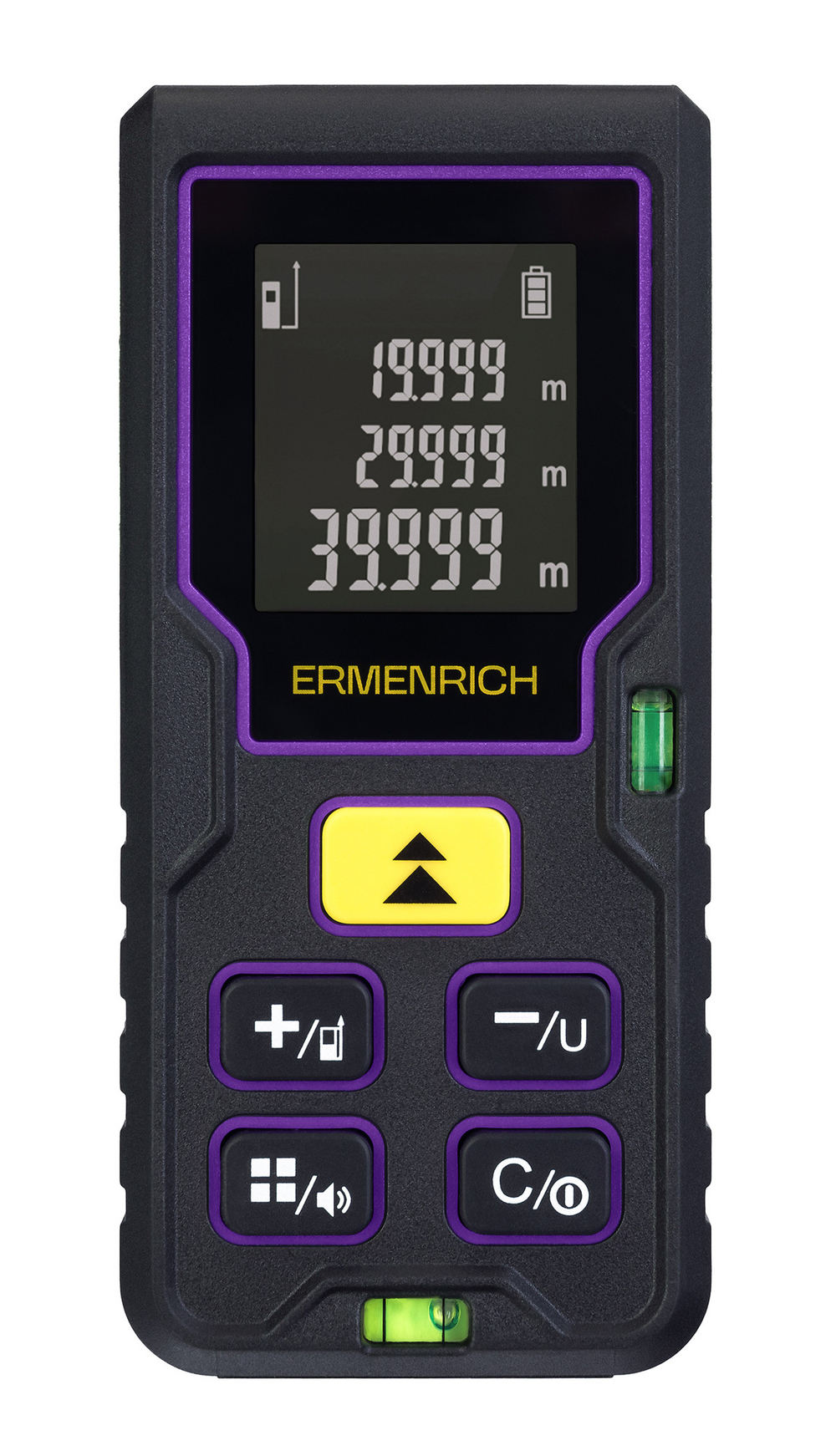 Лазерная рулетка Ermenrich Reel PLUS GD100, фиолетовый