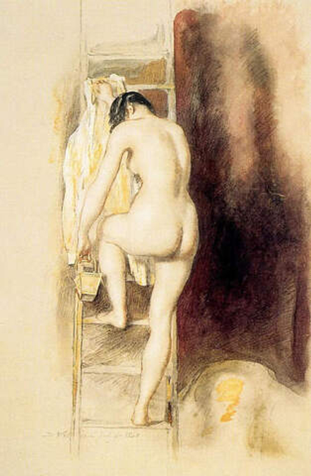 David Wilkie (1785-1841) - эротическое искусство британского художника Дэвида Уилки