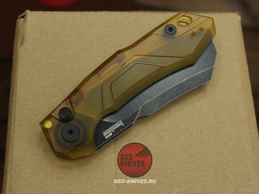 Нож Kershaw Launch 14 - Ultem, клинок блэквош RK-496