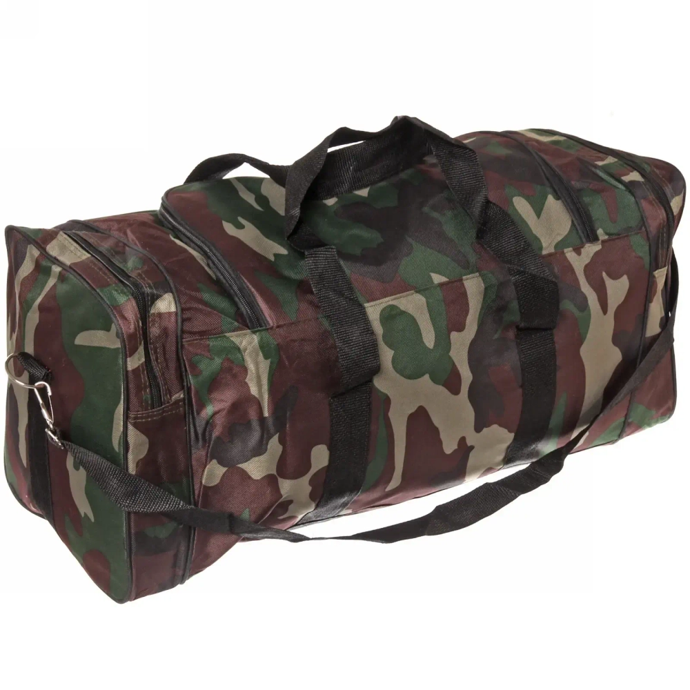 Сумка дорожно-спортивная «Ultramarine - Хаки», 5 отделений, цвет зеленый, 65*30*24см