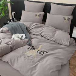 Комплект постельного белья на резинке «Сумерки в Париже»