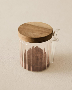 ZARA HOME САХАРНИЦА ИЗ БОРОСИЛИКАТНОГО СТЕКЛА, ПРОЗРАЧНЫЙ