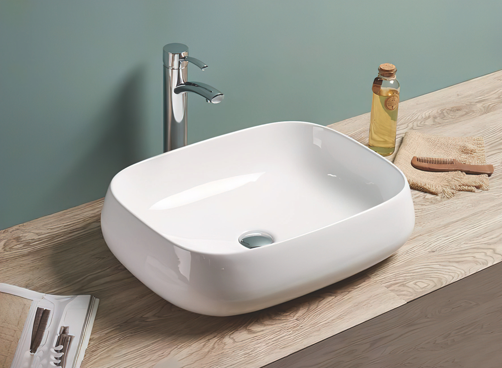 Раковина керамическая накладная Art&Max AM-78102