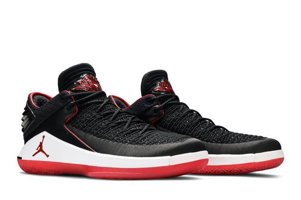 Кроссовки Jordan Air Jordan 32 Low Banned Bred Black University Red