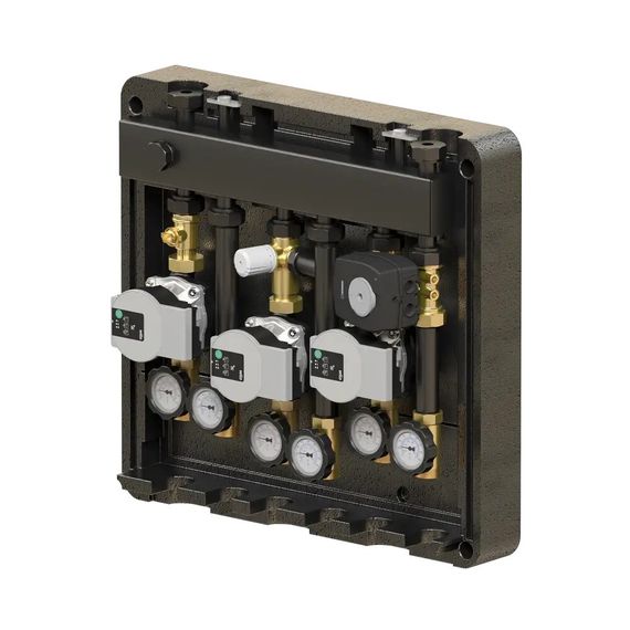 Гребёнка ELSEN DN20 с гидрострелкой 1 4х1 2 м3/ч — (2)