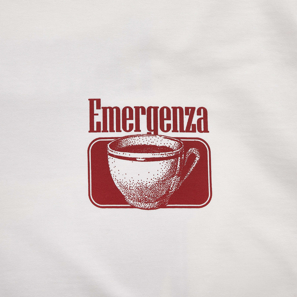 COFFEE CROPPED T-SHIRT OVERSIZED