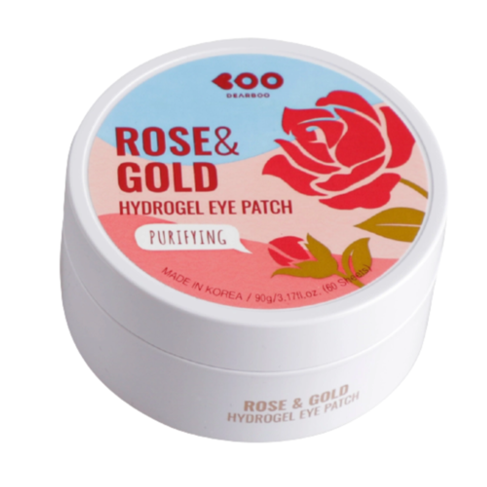 Dearboo Патчи гидрогелевые «роза и золото» - Rose&amp;gold hydrogel eye patch, 60шт