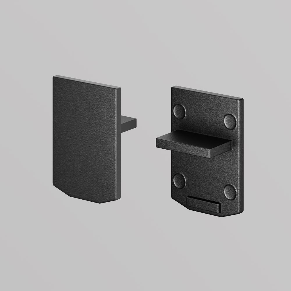 Заглушка для шинопровода, 2 шт. Maytoni Levity TRA184EC-1B