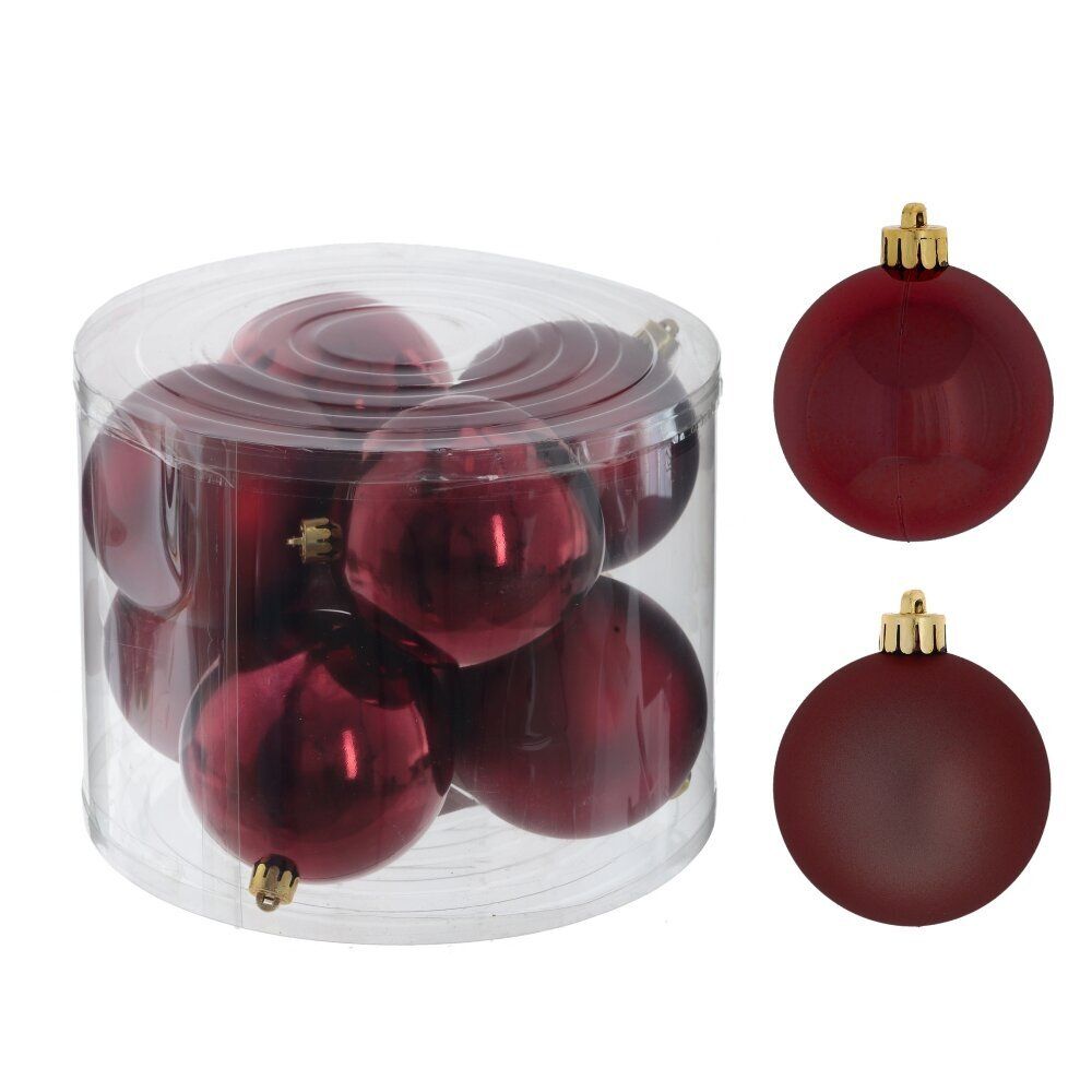 GAEM Набор из 8шт Украшение новогоднее "Шар", D 10 см, L24 W24 H19 см