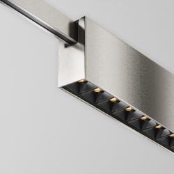 Трековый магнитный светодиодный светильник Maytoni Flarity   TR150-1-12W3K-M-PT