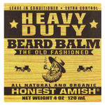 Honest Amish, Бальзам для бороды, для тяжелых условий эксплуатации, 120 мл (4 унции)