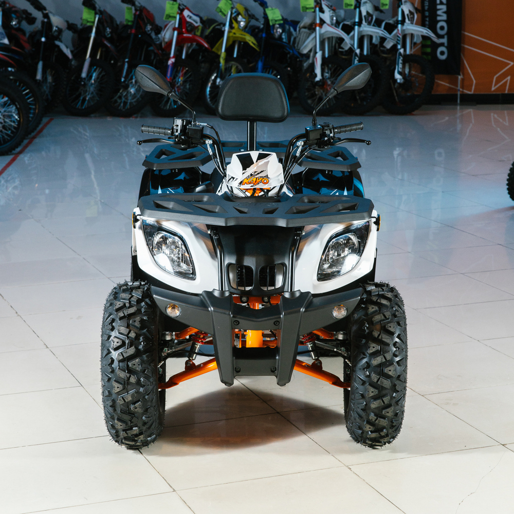 Квадроцикл KAYO AU200 c ПТС белый 2024 г.