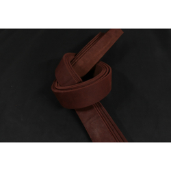 Ременная заготовка Бордо гладкая  ⠀