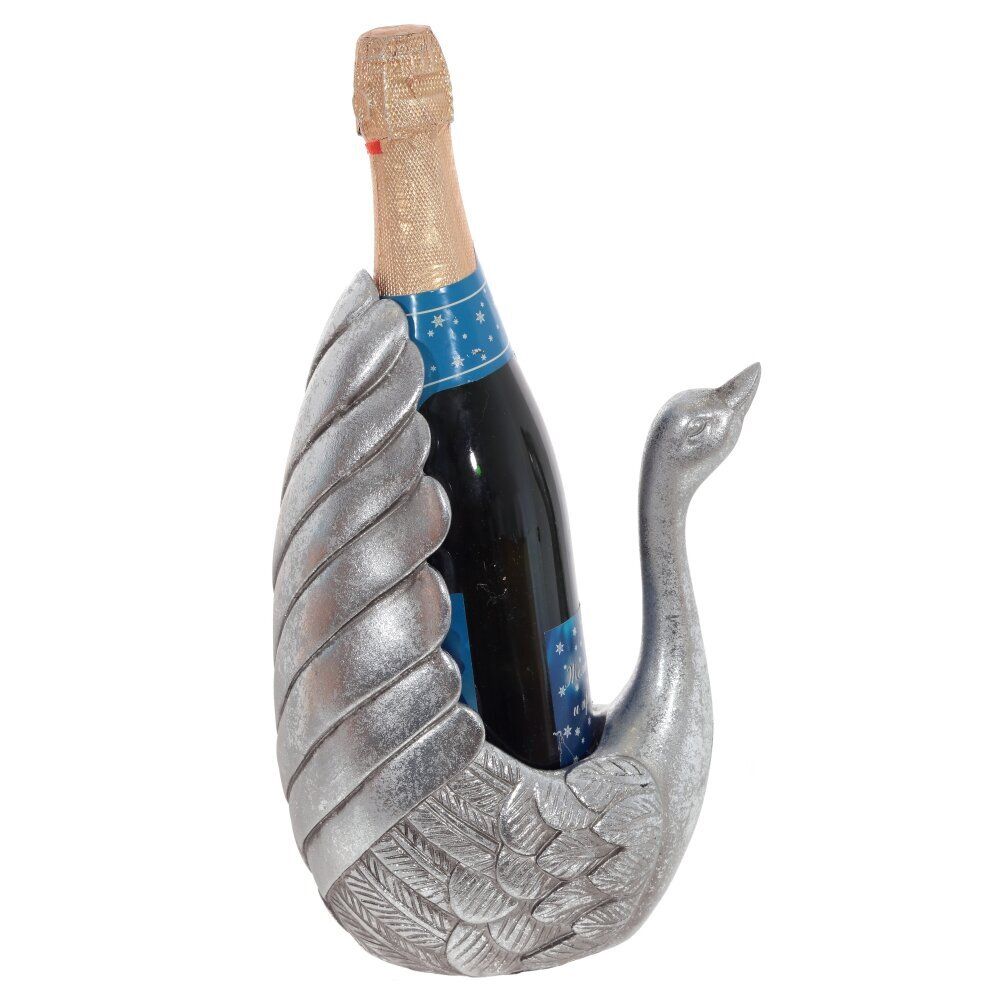GAEM Подставка для бутылки "Лебедь", L18 W12 H27 см
