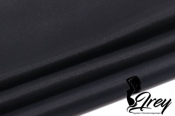 Ткань утяжка, черный 170