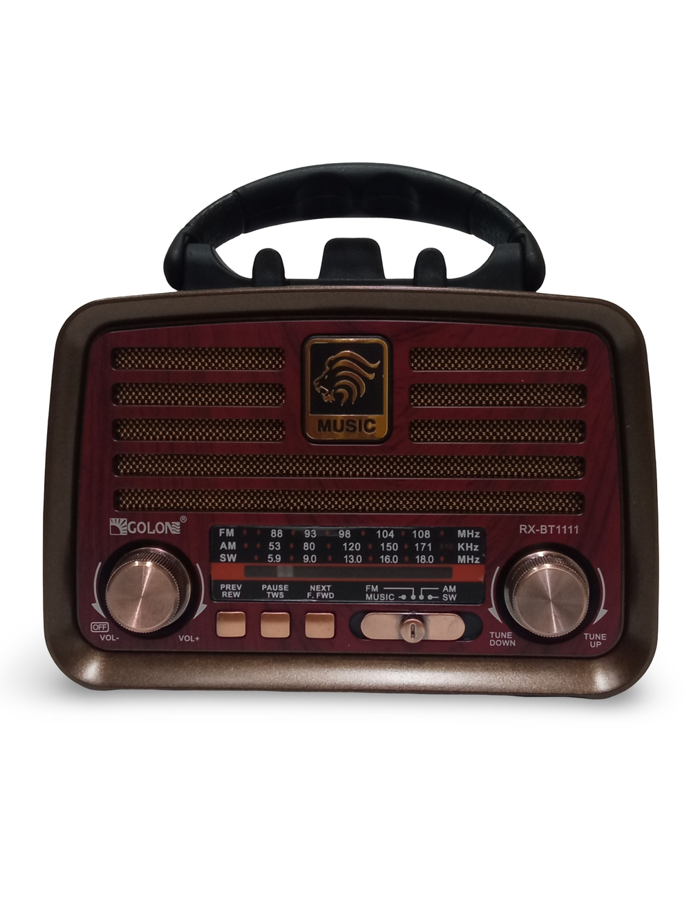 Радиоприемник в стиле ретро с MP3 плеером и Bluetooth RXBT1111BT