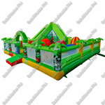 Надувной коммерческий батут "Джунгли"