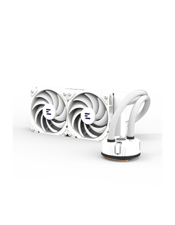 Система водяного охлаждения Zalman CPU Liquid Cooler 240mm, ARGB, White