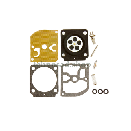 Ремкомплект карбюратора с 3 кольцами уплотнительными 1132-122-3600 ускорителя насоса для триммера Stihl FS38, FS45, FS55