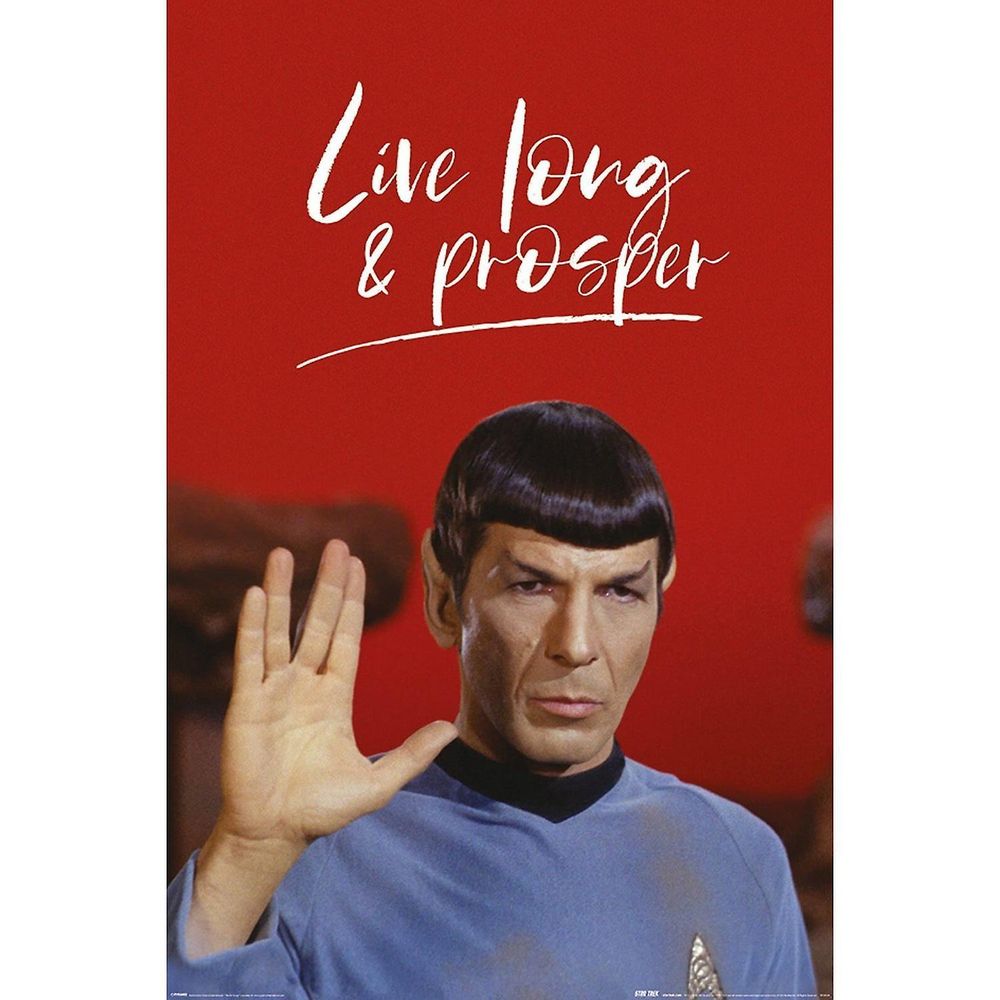 Лицензионный постер &quot;Star Trek (Live Long and Prosper)&quot;  - №304