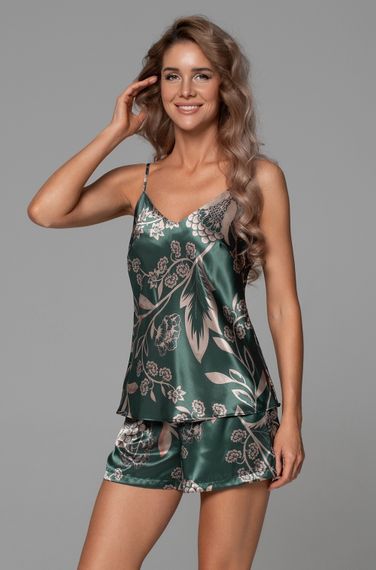 Пижама Mia-Amore 4842 "Carmina" изумрудный
