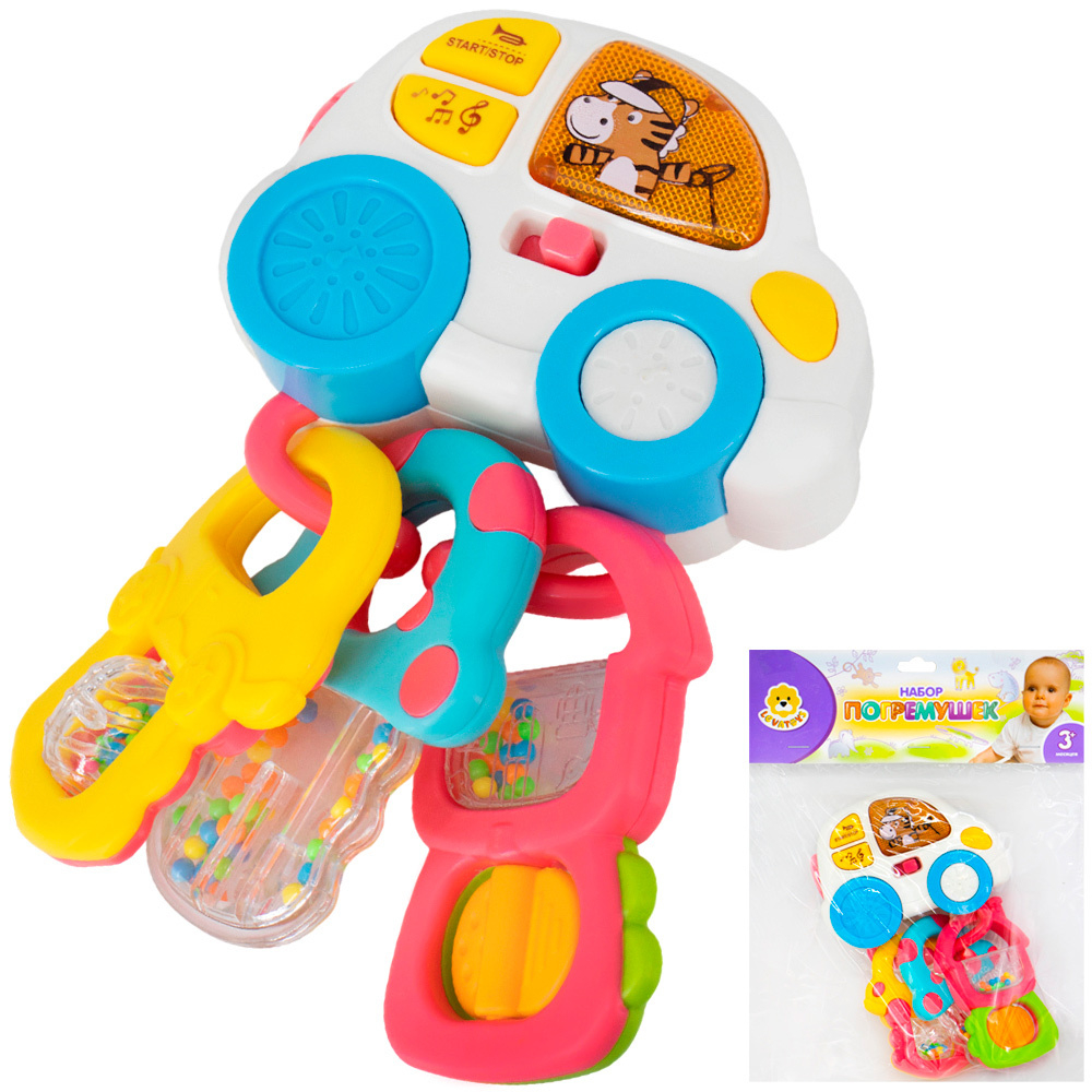 Набор погремушек Levatoys MK8430A-10 в пак.