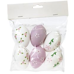 GAEM Набор из 6-ти изделий декоративных подвесных "Яйцо" (4*6), L16 W4 H17,5 см