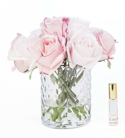 Букет роз ароматизированный и 2 спрея Cote Noire Herringbone Flower Clear HCF09