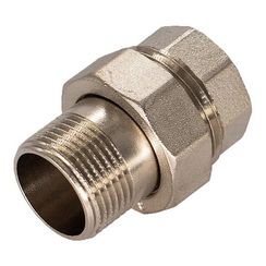 Соединитель СТМ с накид. гайкой прямой г/ш 1 1/4