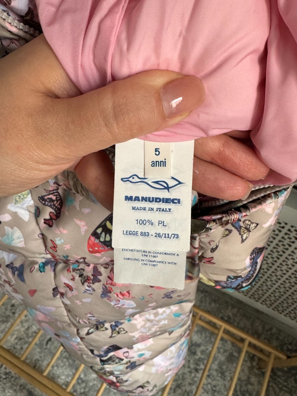 Пуховый комбинезон Manudieci, 110