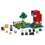 LEGO Minecraft: Шерстяная ферма 21153 — The Wool Farm — Лего Майнкрафт