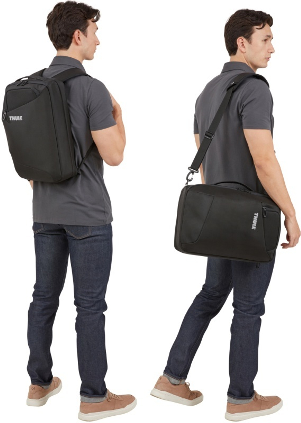 Сумка- рюкзак для ноутбука Thule Accent Convertible Backpack 17L TACLB2116 Black (3204815)