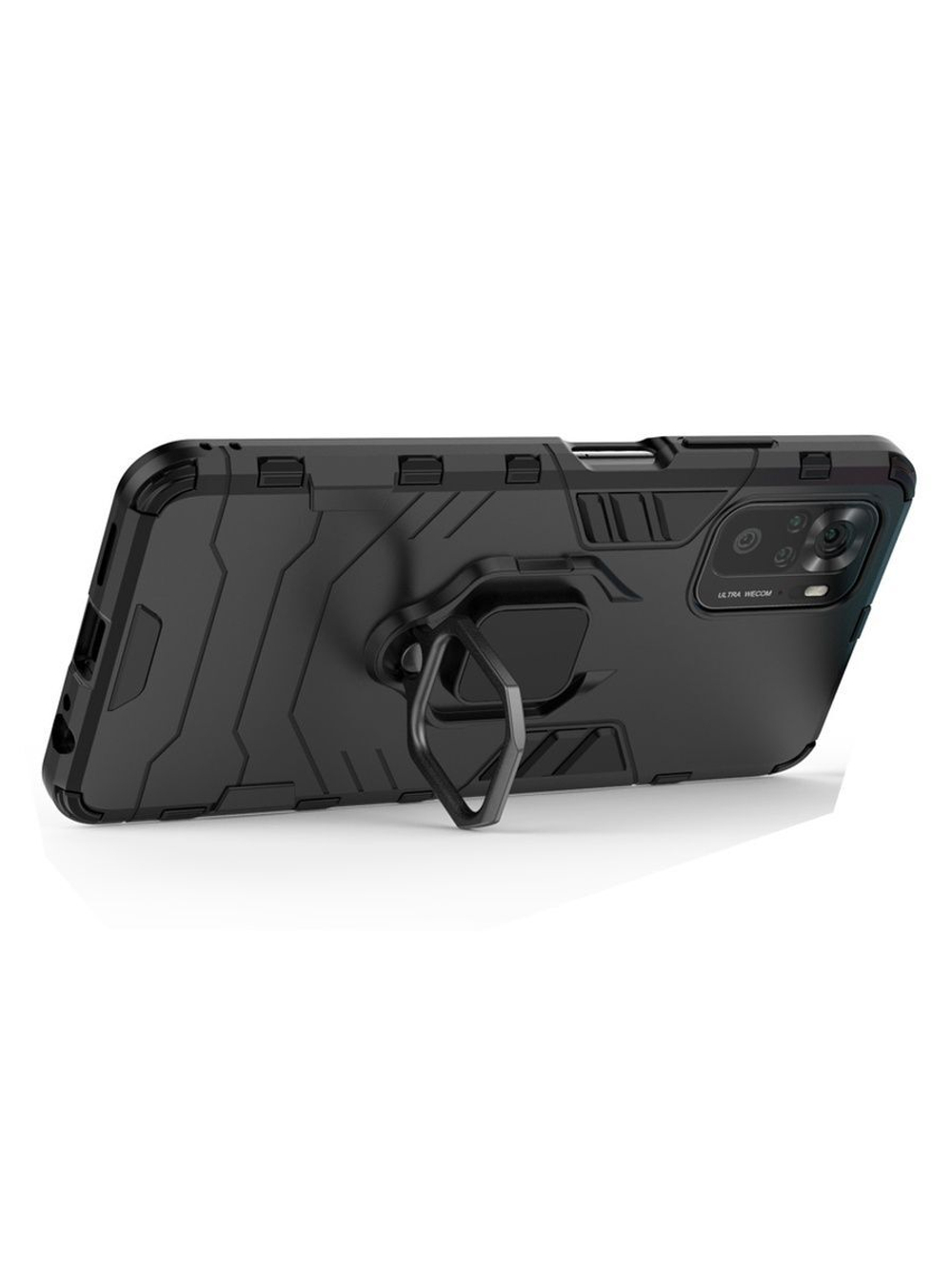 Противоударный чехол с кольцом Panther Case для Xiaomi Redmi Note 10 / 10s
