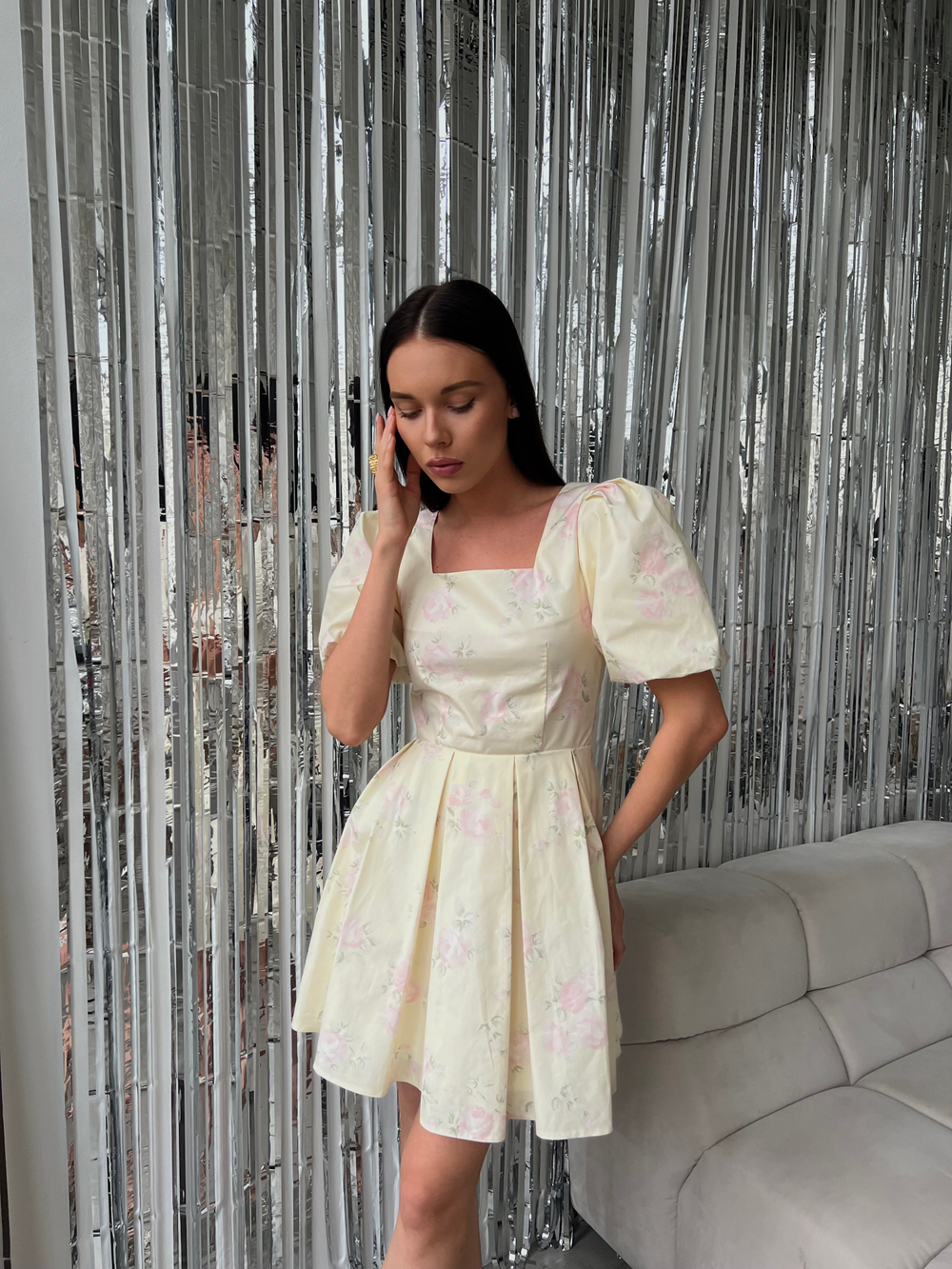 Платье Антуанетта молочный