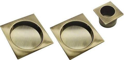 Ручка для раздвижных дверей MHS-2 бронза античная