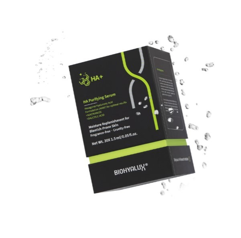 Сыворотка матирующая для проблемной и жирной кожи | BIOHYALUX НА PURIFYING SERUM 30х1,5 мл