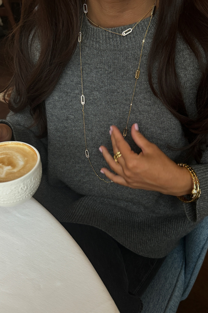 Бодичейн сотуар в цвете золото 1.2 м