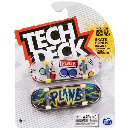 Tech Deck - Скейтборды Plan B fingerboard 2-pack 20148084 / артикул   99916 6070553 20148084  / GTIN 681147026377